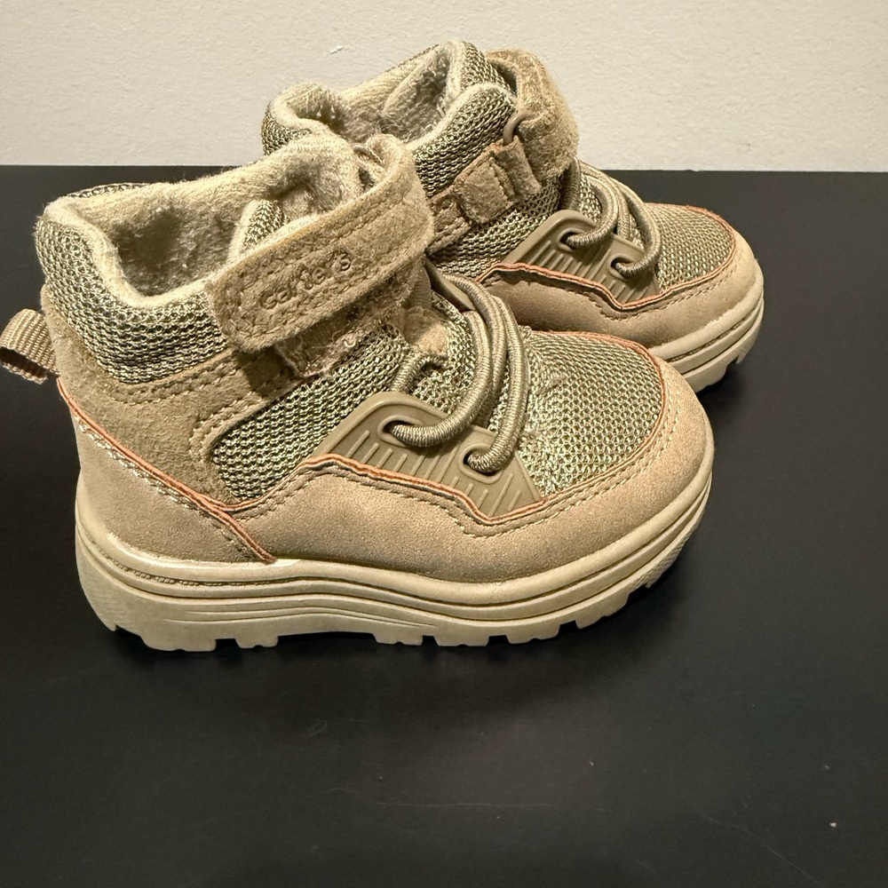 Tan Baby Boy Boots